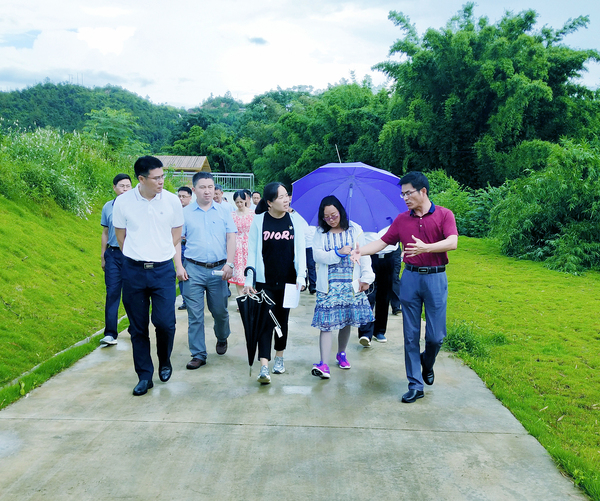 中科院過程工程所領導調(diào)研我司黃沙項目